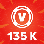 Fortnite 135000 V-Bucks